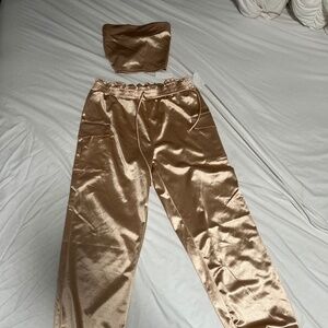 Champagne Gold Pant Set